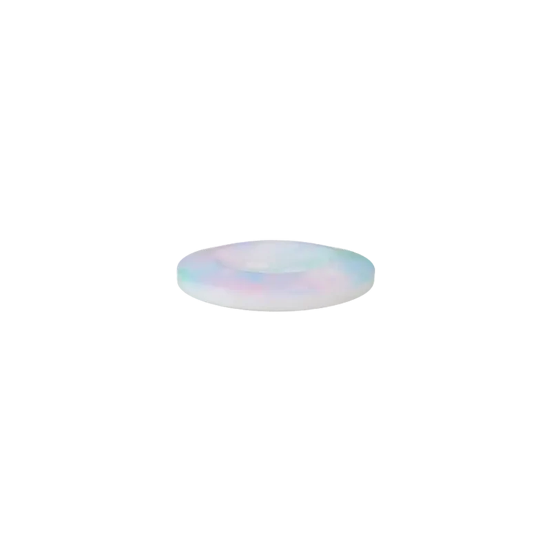Polyesterknopf 12mm flieder