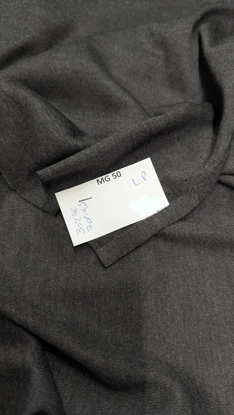 No. 1743 Seiden-Kaschmir Jersey anthrazit