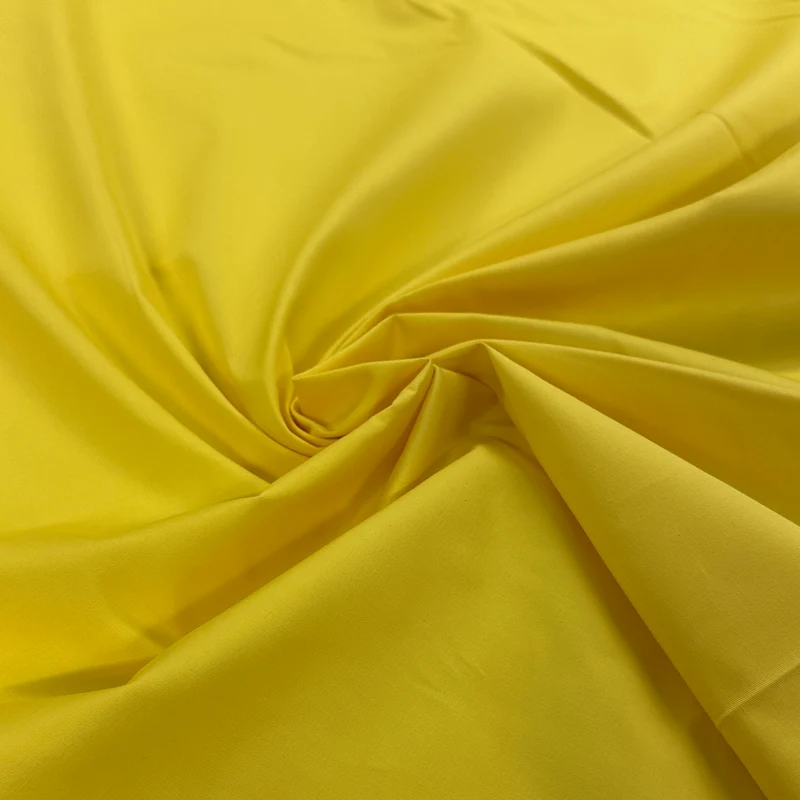 No. 1733 Baumwollpoplin Stretch Zitronengelb