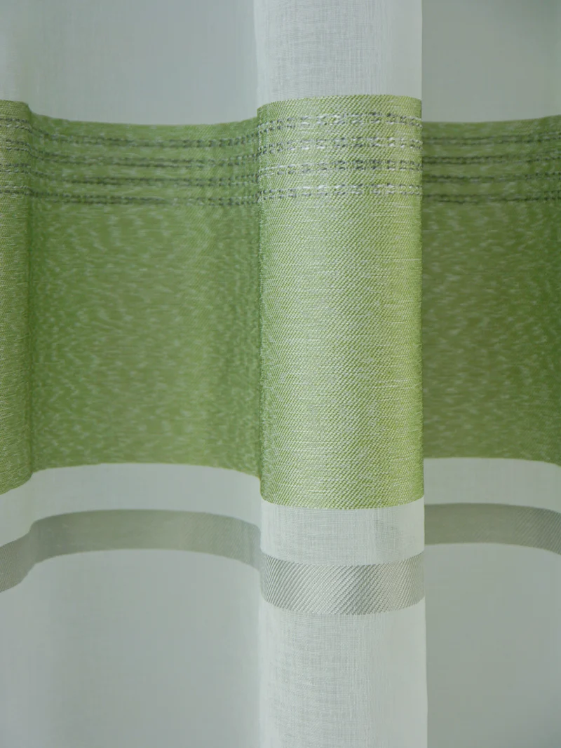 Schlaufenschal 2516 Streifen Quer 140x245 cm grün