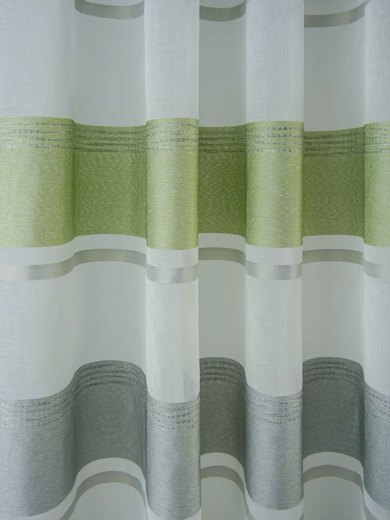 Schlaufenschal 2516 Streifen Quer 140x245 cm grün