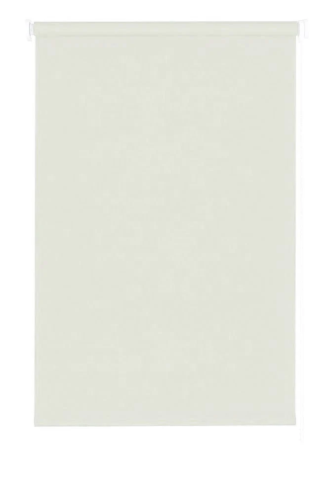 Rollo Seitenzug Verdunkelungsrollo creme-weiß Rollo zum Verdunkeln f. Wand/Decke