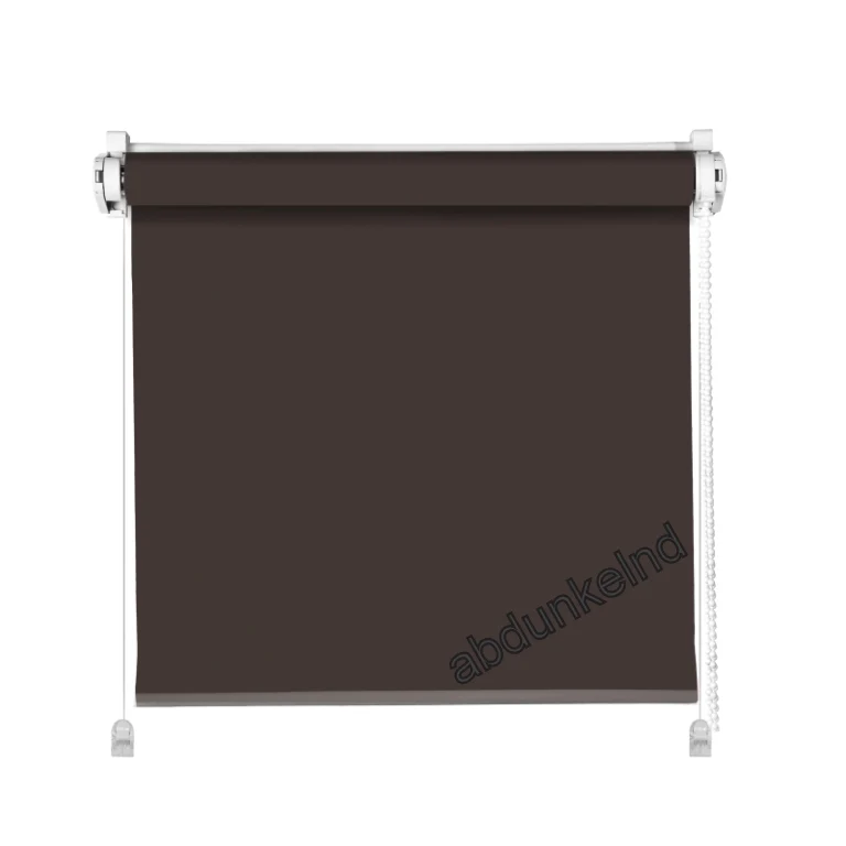 Klemmfix Rollo Verdunkelung braun / schoko mit Pendelsicherung NEO