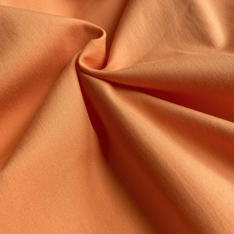 No. 1320 Baumwoll Poplin Stretch apricot