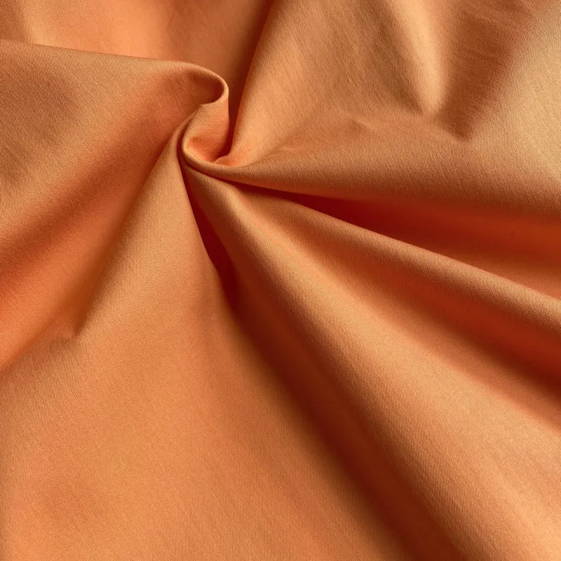 No. 1320 Baumwoll Poplin Stretch apricot