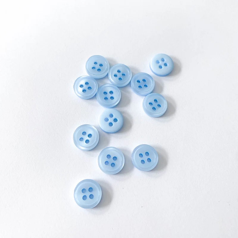 Kleine Blusenknöpfe 1,1 cm versch. Farben