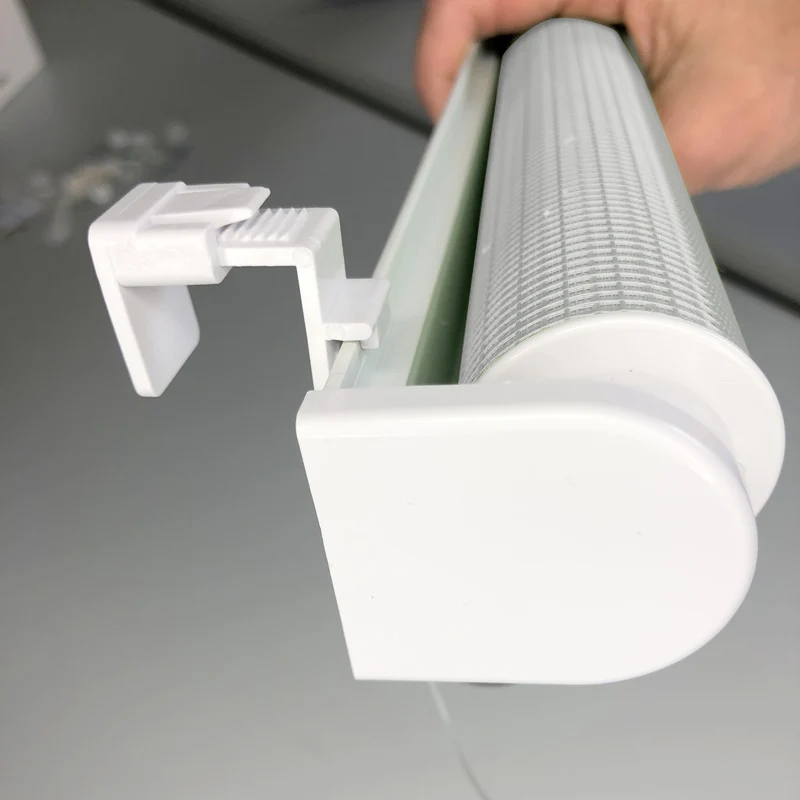 Klemmfix Click 3 in1 Doppelrollo grau BxH 71x200cm