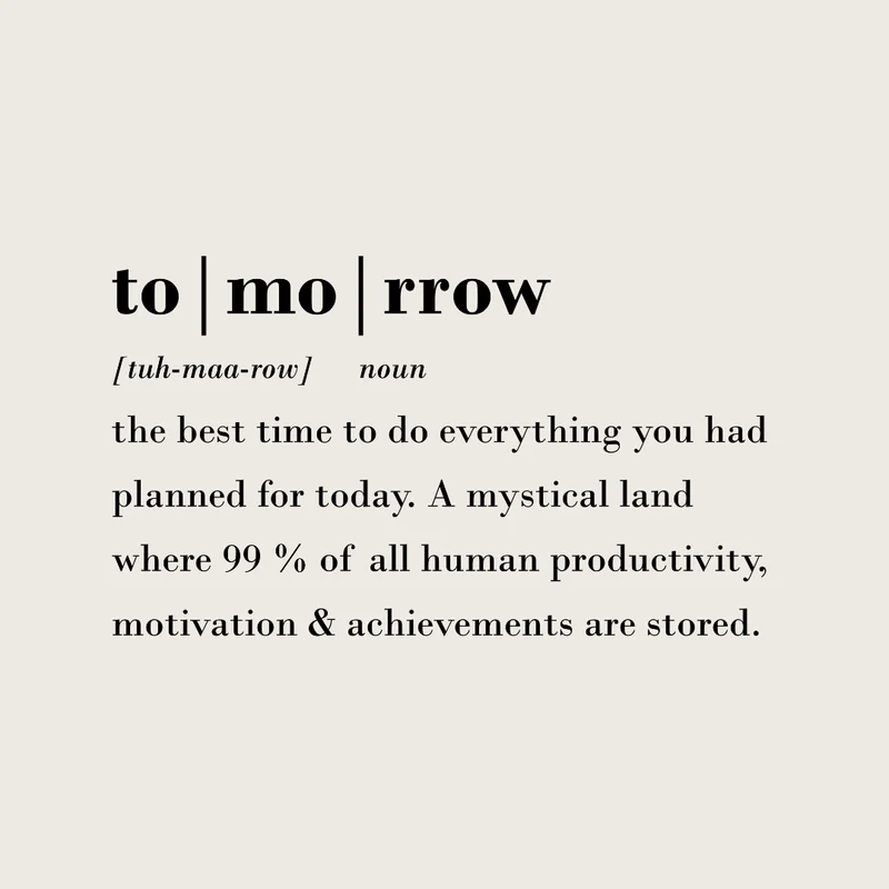 Transferprint "Tomorrow"