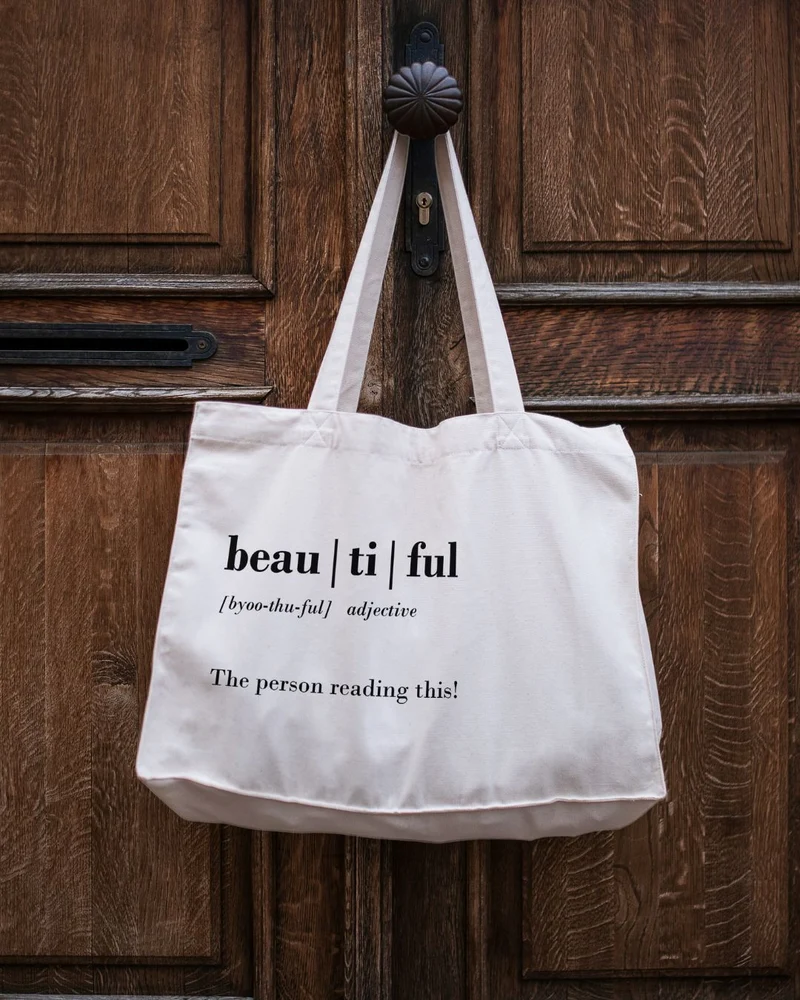 Transferprint "Beautiful"