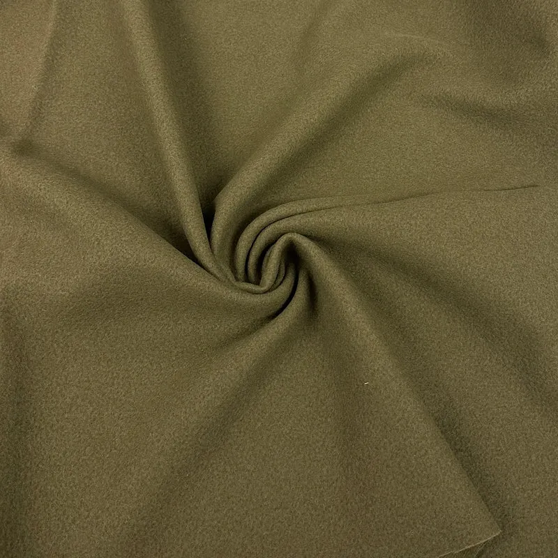 No. 1507 Mantelstoff Wollmischung khaki
