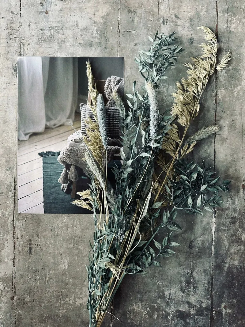 Getrocknete Blumen – Blue mix