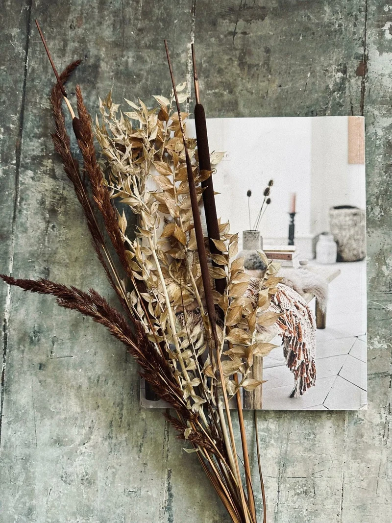 Getrocknete Blumen – Brown Mix