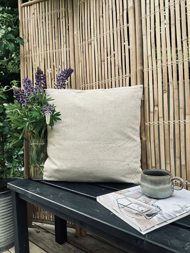 Kissen mit Füllung SKAGEN – 50×50 Natur
