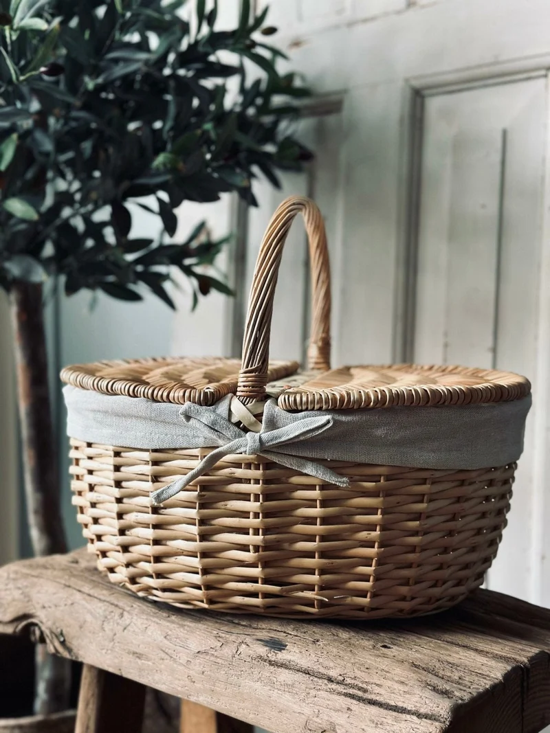 Picknickkorb – Oval