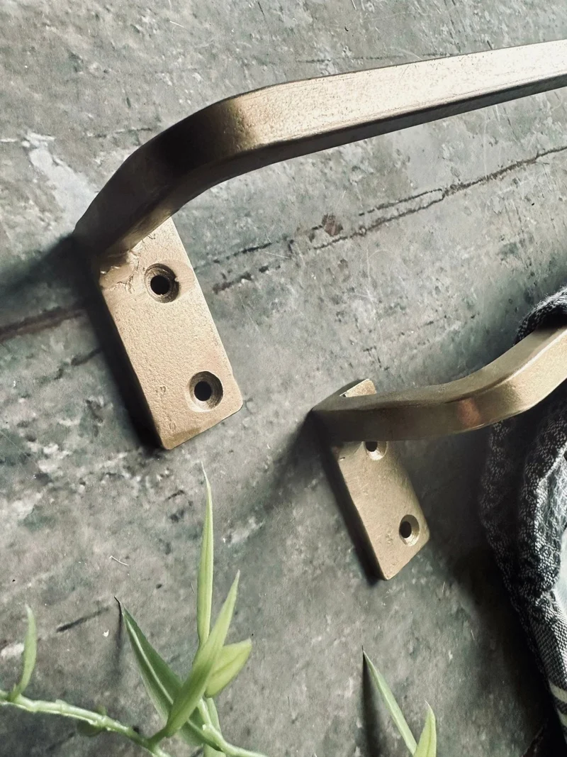 Handtuchhalter - Gold 80 cm