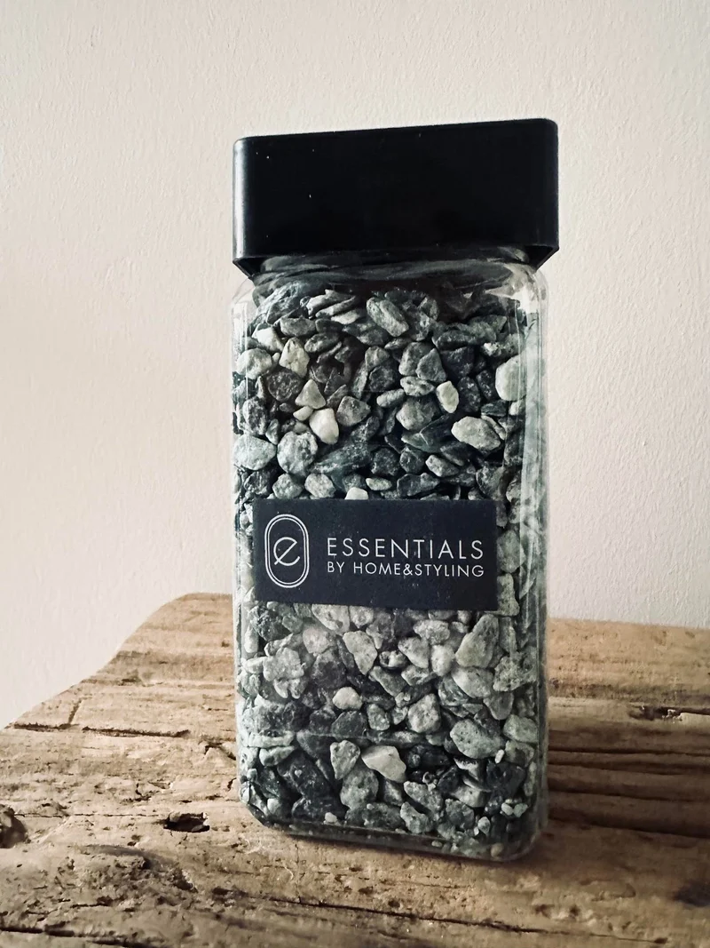 Dekorationssteine 550 ml - Stone dark green