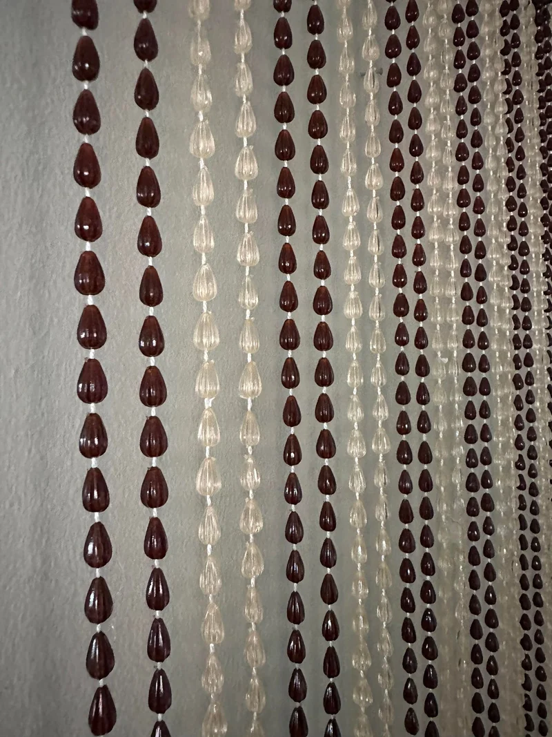 Vorhang mit hübschen Perlen – 90 x 200 cm