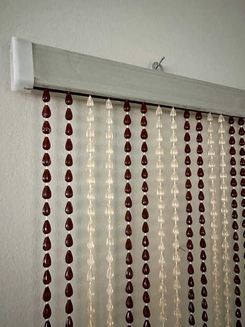 Vorhang mit hübschen Perlen – 90 x 200 cm