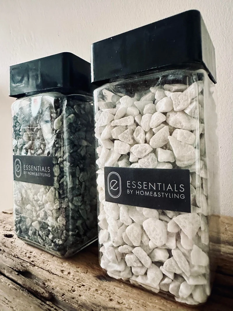 Steine zur Dekoration 550 ml – Stone white