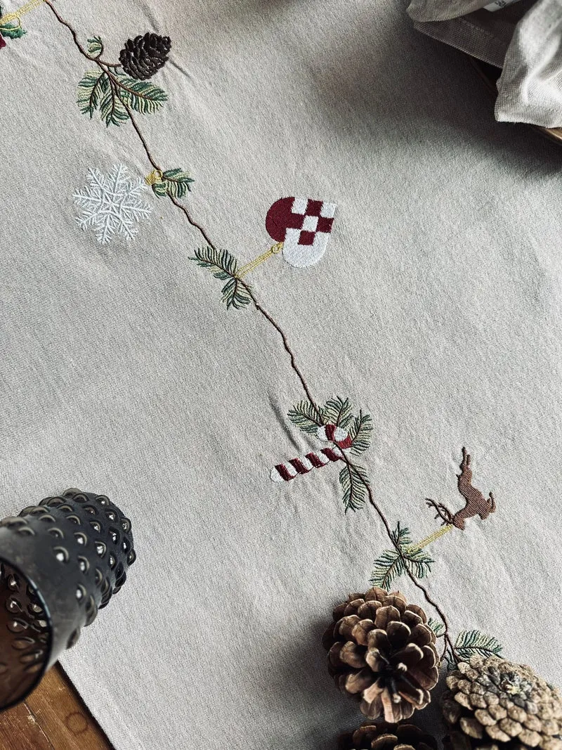Tischläufer Weihnachten Nostalgie 40x140cm
