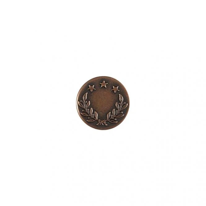 Jeansknopf Metall 17mm kupfer