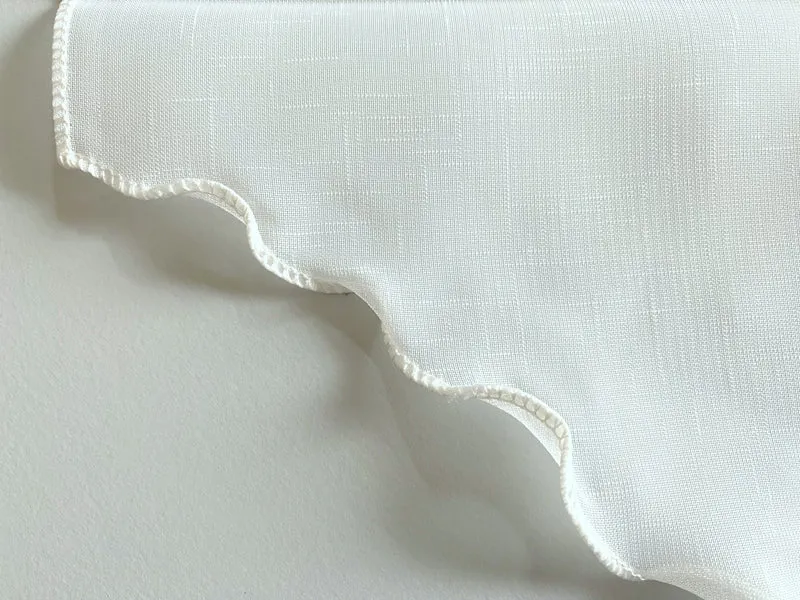 Design Kuvert bedruckt Zitrone gelb BxH 60x90cm Scheibengardine 4087