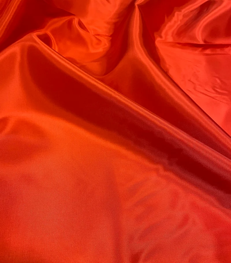 Futterstoff Viskose orangerot