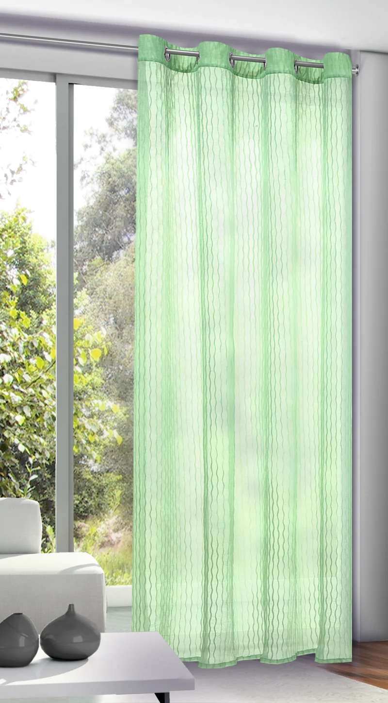 Ösenschal Otto BxH 135x245cm Crush Optik transparent versch. Farben