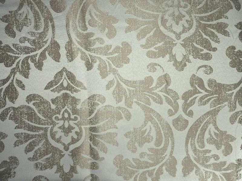 Fertigschal Jasmin taupe BxH 140x175/245cm