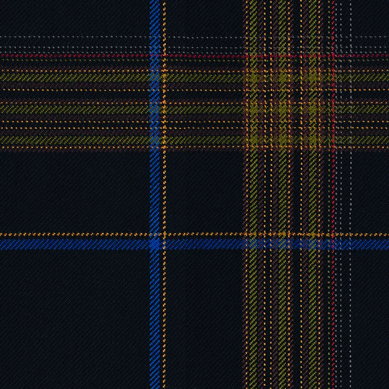 Maharam - Karomuster - 466364.005 Ebenholz