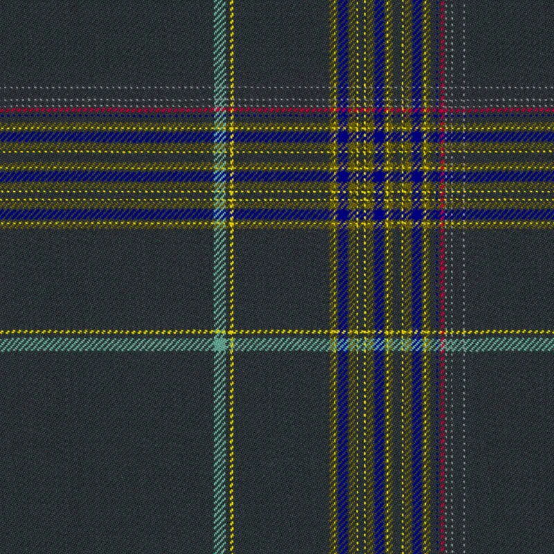 Maharam - Mingled Plaid - 466364.004 Cadet