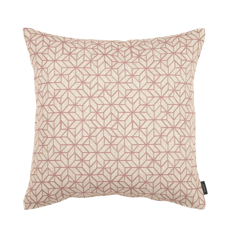 Kissenhülle Verdal rosé 48x48cm
