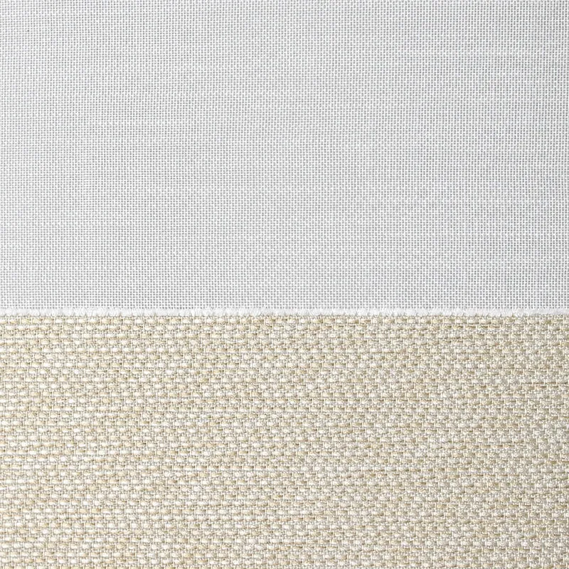 Design Mini Flächenvorhang Set beige weiß 2291-13