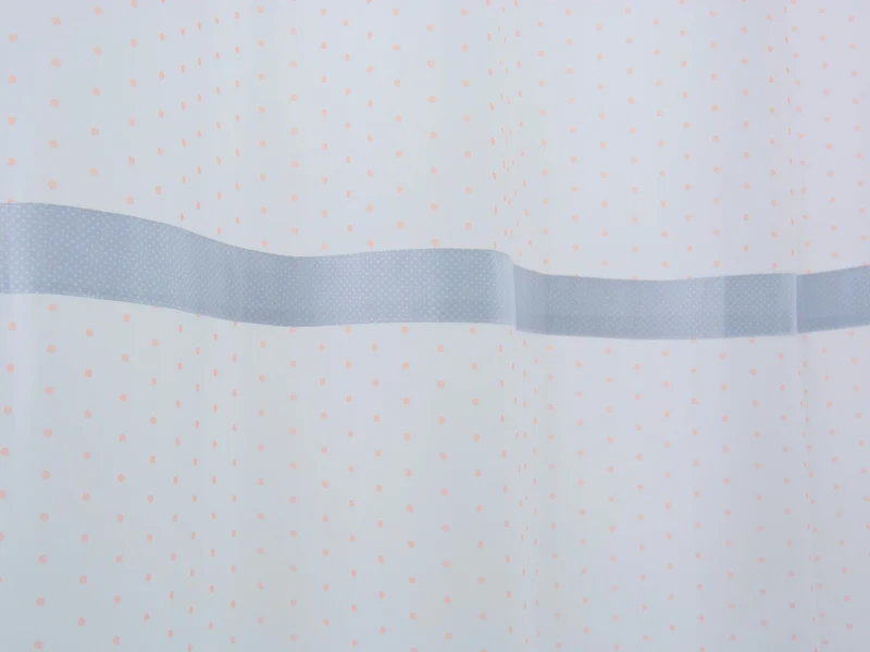Ösenschal mit Perlenbesatz apricot 140x245cm