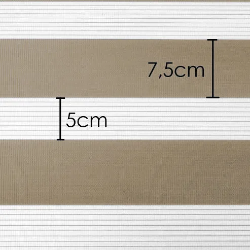 Klemmfix Click Doppelrollo 3 in 1 beige