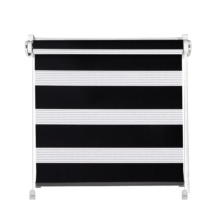 Klemmfix Click Doppelrollo 3 in 1 schwarz