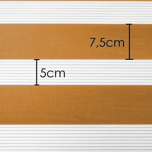 Classic Doppelrollo orange nach Maß