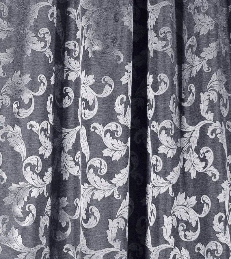Schlaufenschal Lyon silber BxH 140x245cm