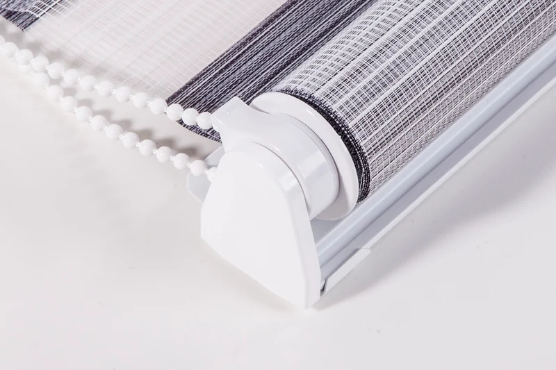 Klemmfix Click Doppelrollo 3 in 1 Wood braun