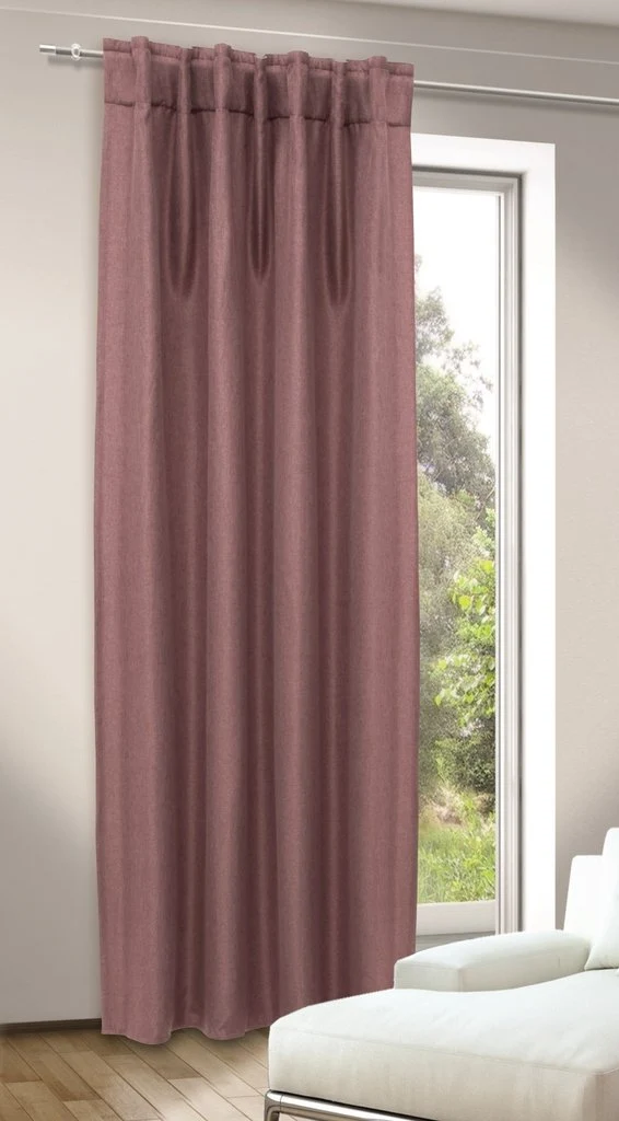 Fertigschal Verdunklungsstoff Jolie rosa 135x245cm