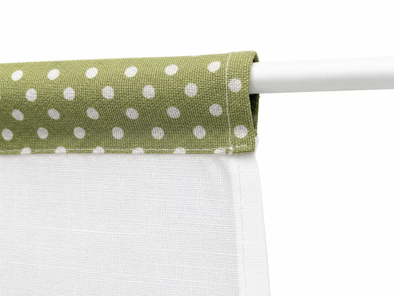 Design Scheibengardine Landhaus Schmetterling HxB 48x140cm