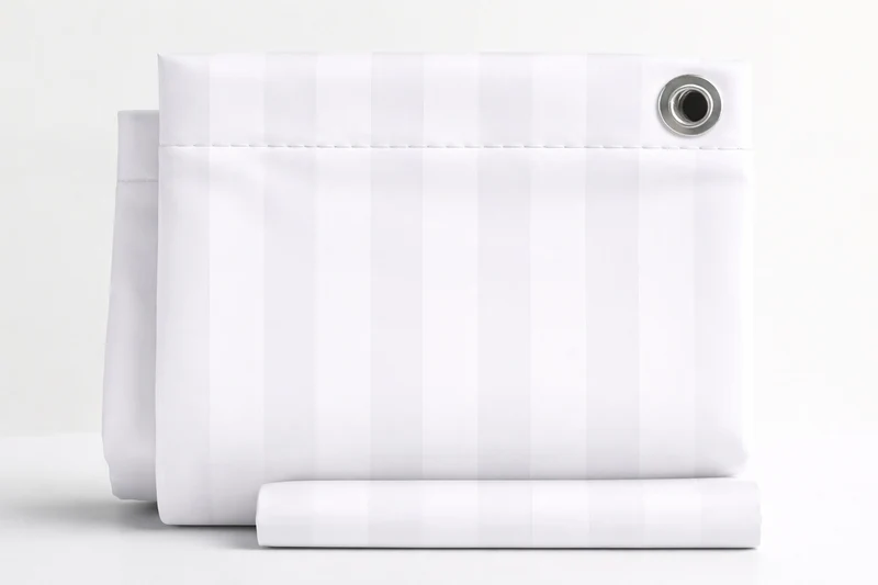 Textil-Duschvorhang Hilton weiß BxH 180x200cm