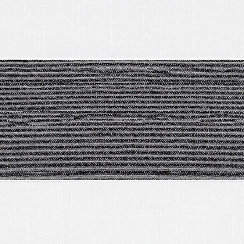 Design Mini Flächenvorhang Set anthrazit grau Scheibengardine 2280