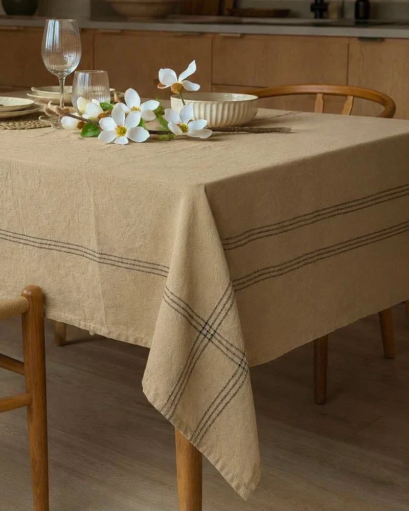 Tischdecke - Braun 140x220 cm