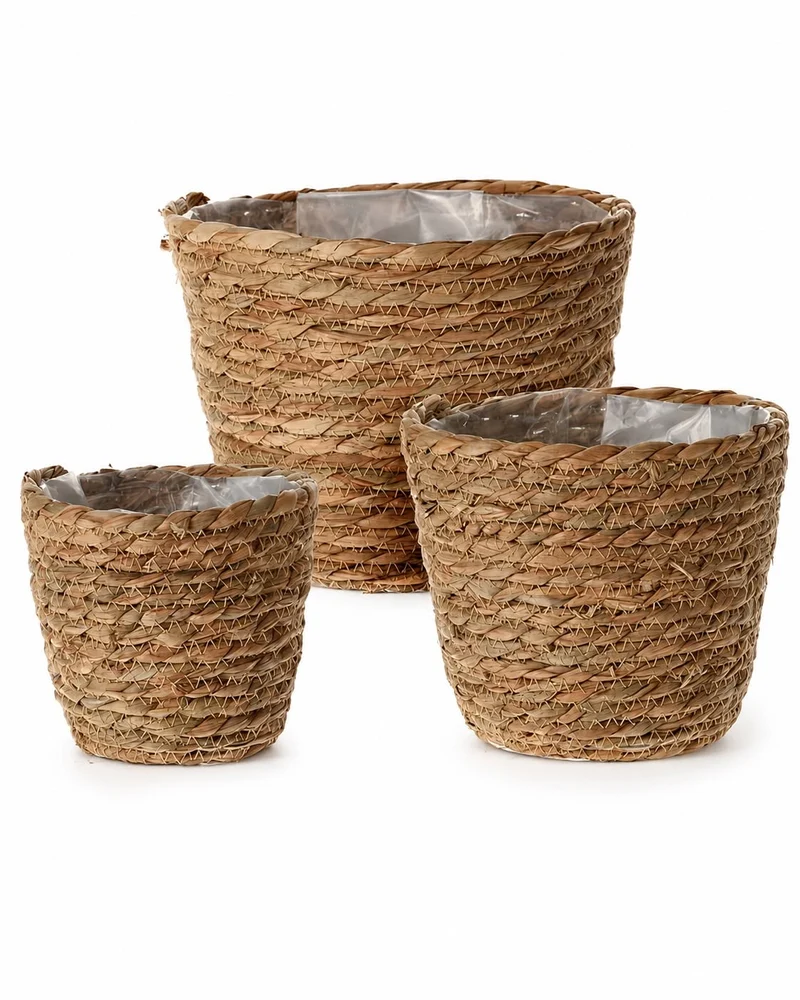 Pflanzkörbe - Set mit 3 Stück