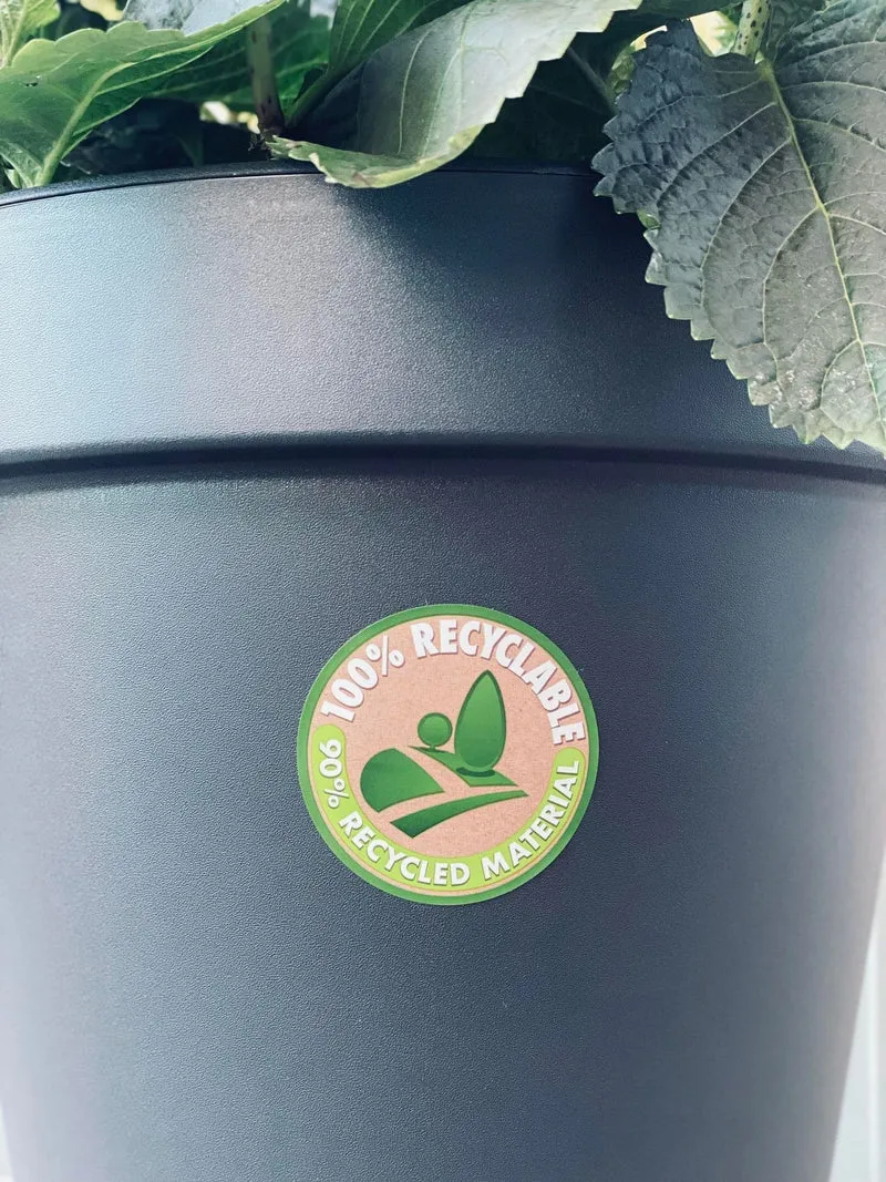 Pflanzkübel mit Bewässerungssystem - Recycling