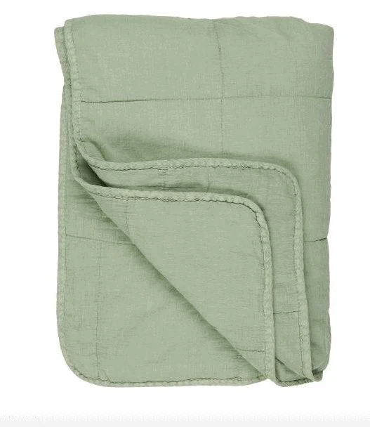 Vintage-Quilt misty jade