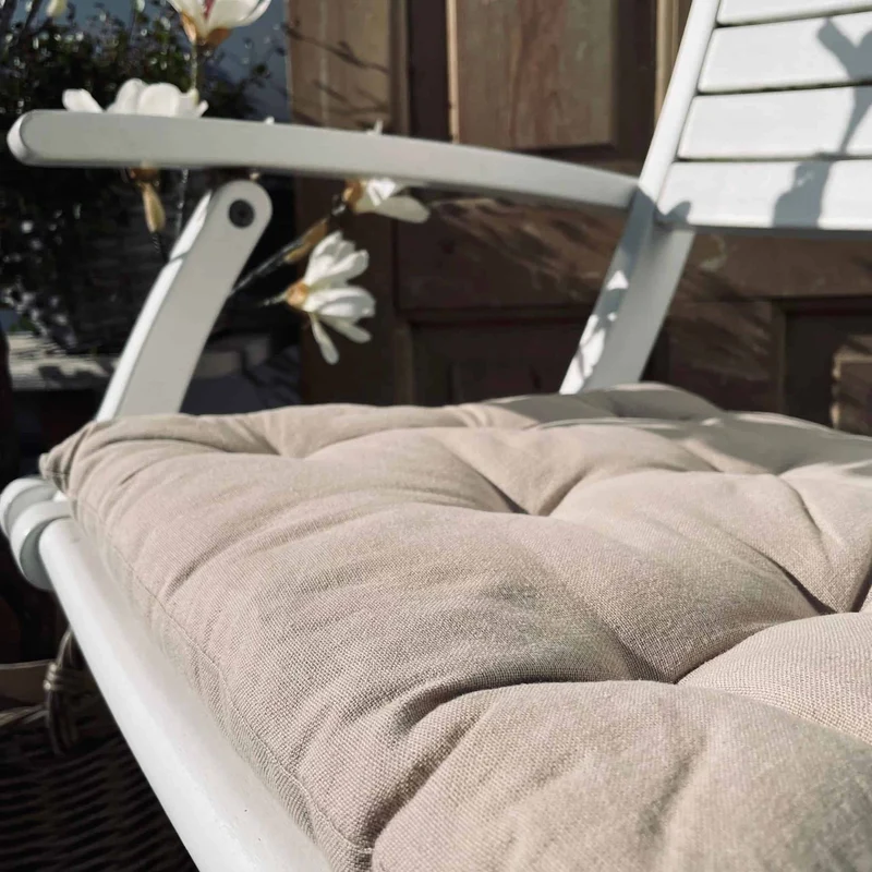 Futon-Kissen – Sand – 40×40