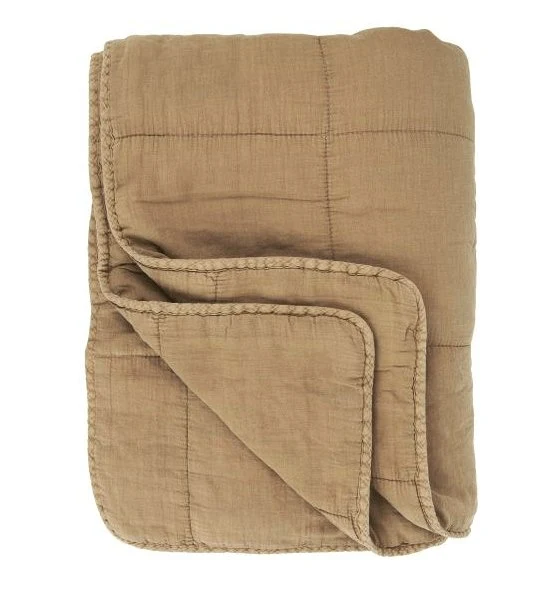 Quiltdecke - Vintage Cognac - 130x180 cm