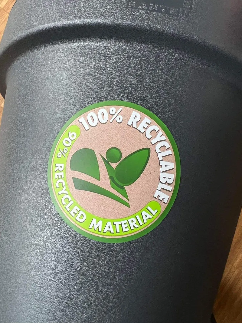 Pflanzkübel aus Recycling-Kunststoff - Mittel Ø 30 cm